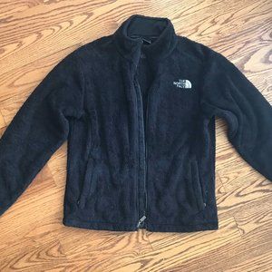 Women's North Face Black Teddy/Fleece Jacket